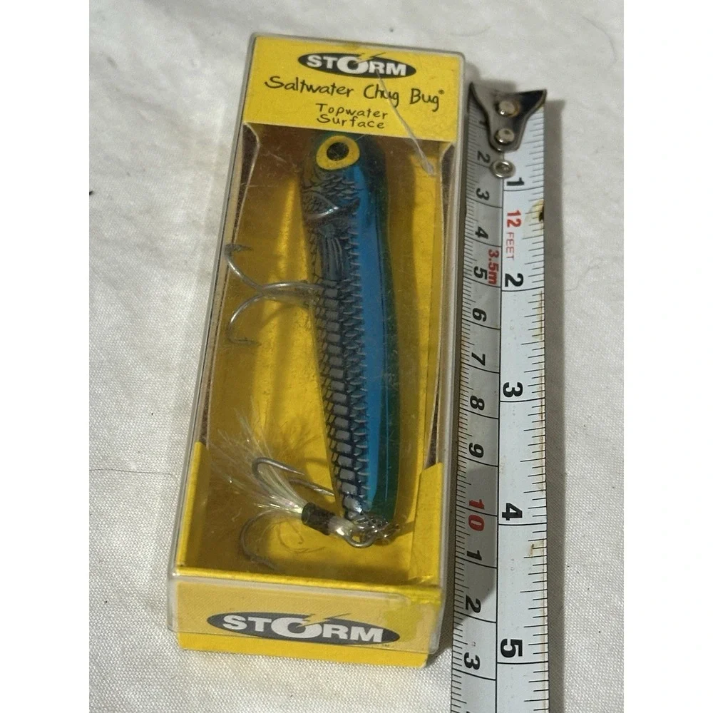 Storm Saltwater Chug Bug. Top water Surface. New!